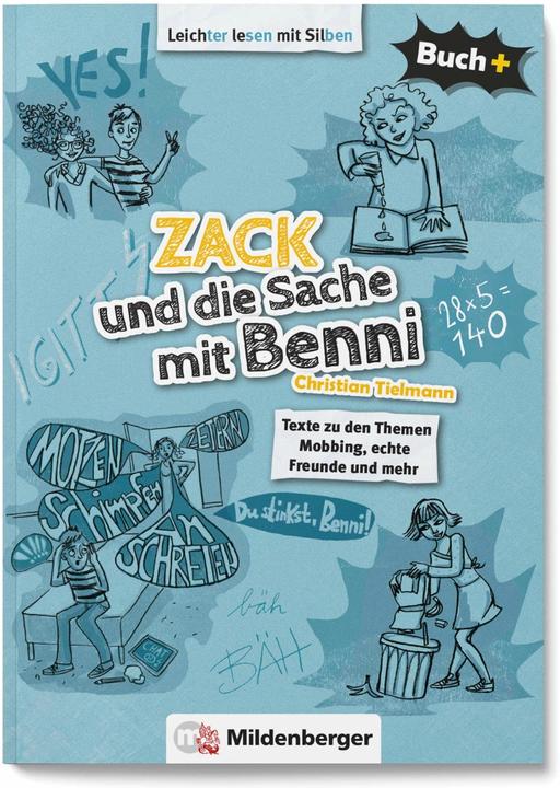 Produktbild Buch+: Zack und die Sache mit Benni - Schülerbuch (Deutsch, Christian Tielmann, Ulrike Schuldes, 2023)
