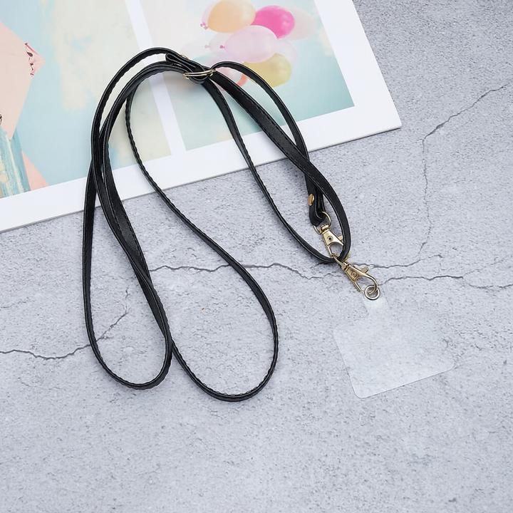 Actual product image Cover-Discount Universal imitation leather shoulder strap black