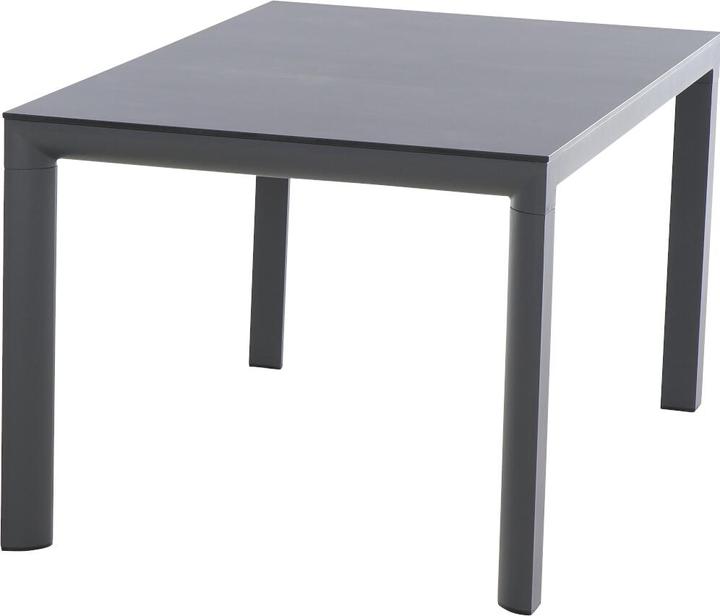 Immagine prodotto Siena Garden Silva Dining Tisch 160x90cm matt anthrazit / HPL titan (160 cm)