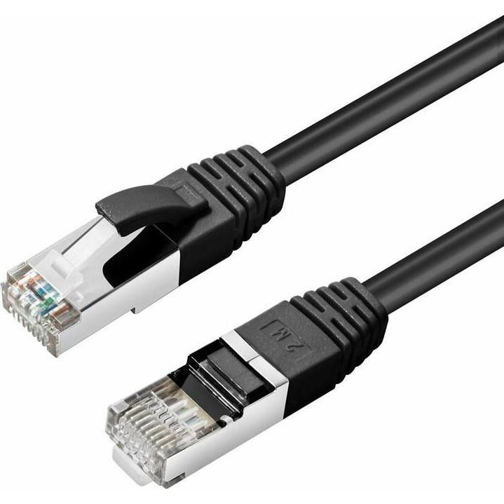 MicroConnect CAT6A S/FTP 20m Black LSZH (S/FTP, CAT6a, 20 m), Netzwerkkabel