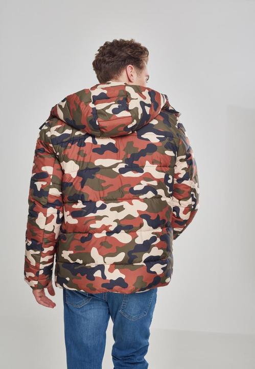 Produktbild Urban Classics Hooded Camo Puffer Jacket (XL)
