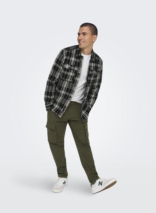 Produktbild Only & Sons Onsmilo Ovr Ctn Check Ls Shirt Noos (XXL)