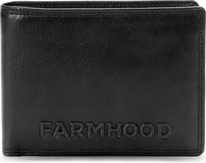 Farmhood Memphis Geldbörse RFID Schutz Leder 12.5 cm