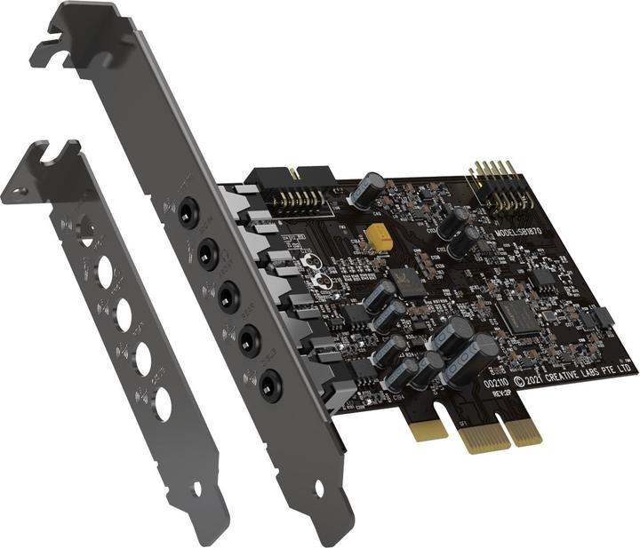 Creative Sound blaster audigy fx v2 5.1 canali integrati PCI-E (Mini PCI Express)