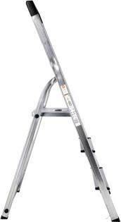 Actual product image Hailo Aluminium household ladder with 3 steps (Stile, 136 cm)