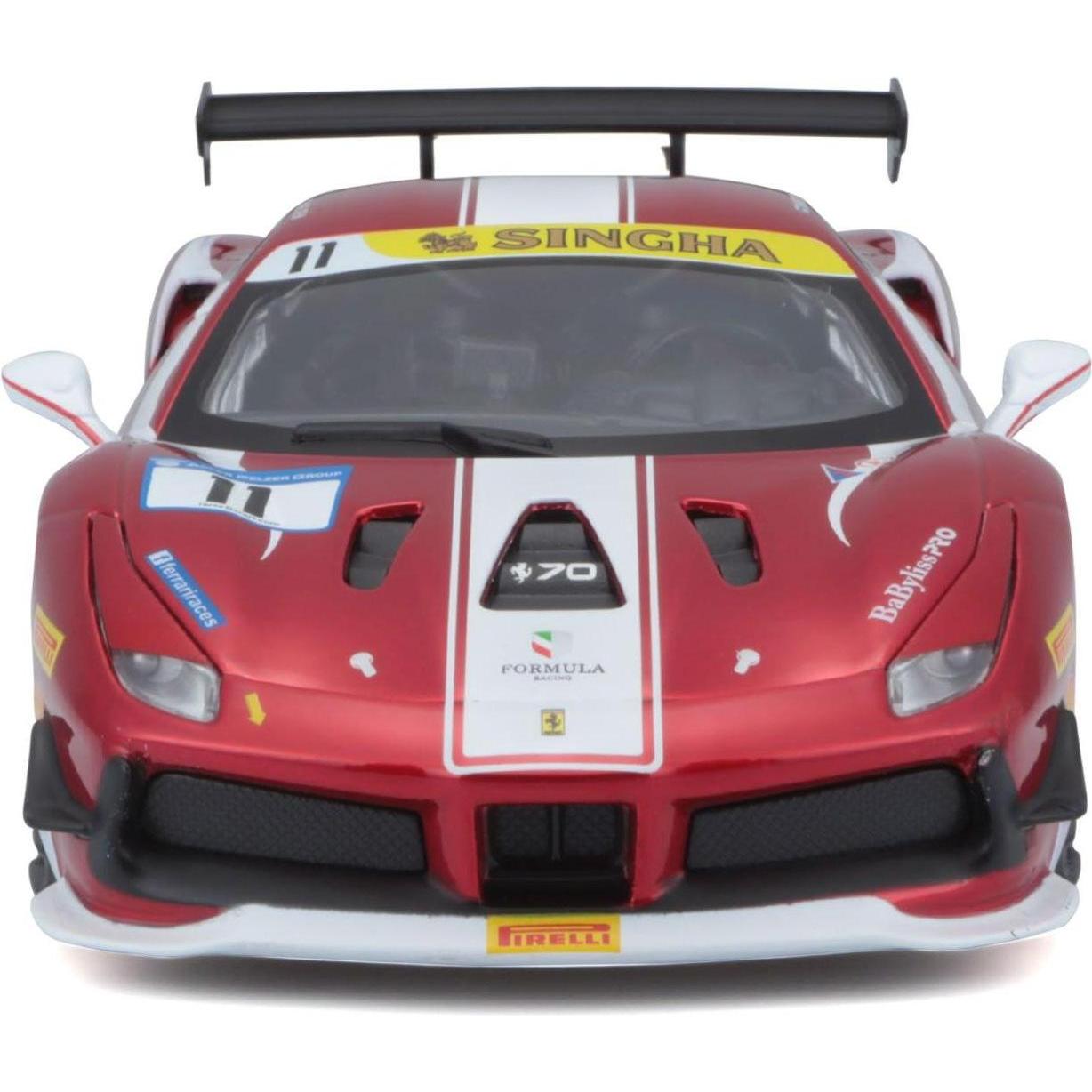 Thumbnail - Bburago Ferrari R&P 488 Challenge Racing 1:24