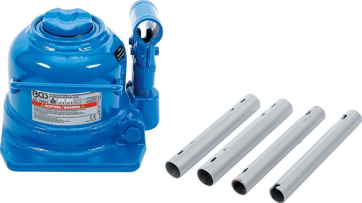 Actual product image BGS Hydraulic Bottle Jack | extra flat | 10 t