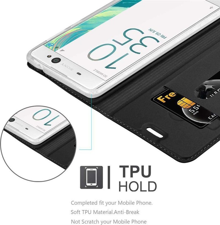 Produktbild Cadorabo Book Classy Style Cover (Sony Xperia XA Ultra)
