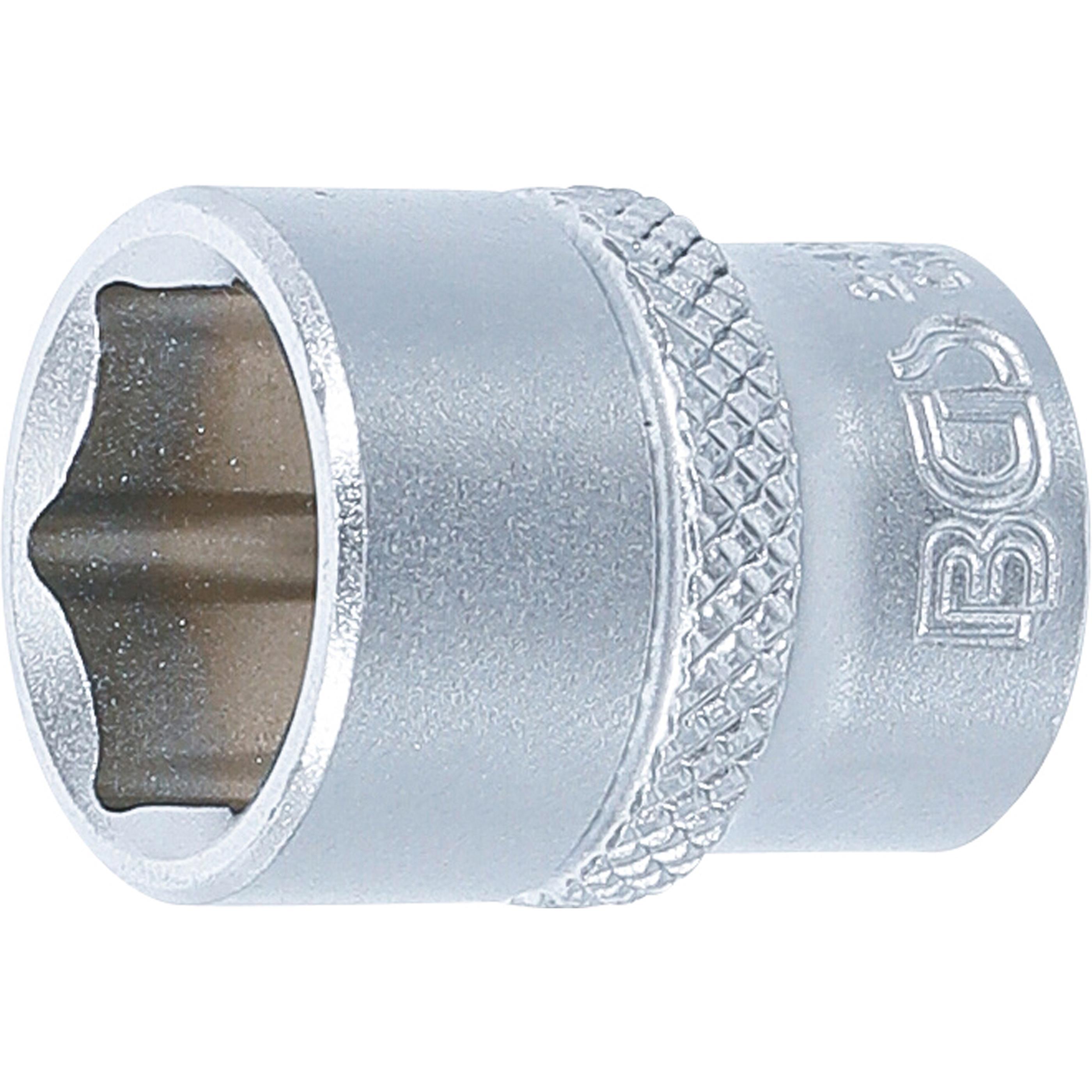 BGS, Steckschlüssel + Stecknuss, Steckschlüssel-Einsatz Sechskant Antrieb Innenvierkant 6,3 mm (1/4") SW 14 mm (14 mm)