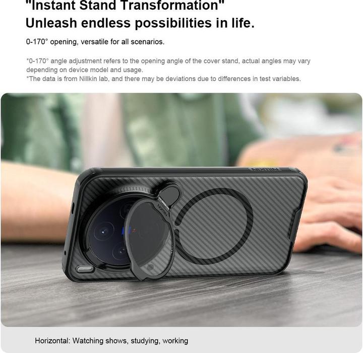 Produktbild Nillkin CamShield Prop Magnetic Case for Vivo X300 Black