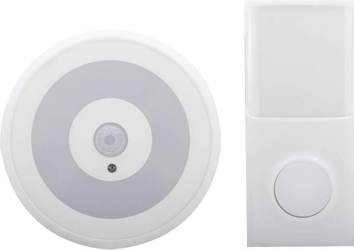 Actual product image REV Radio gong radio socket gong with night light and motion detector (Funk)