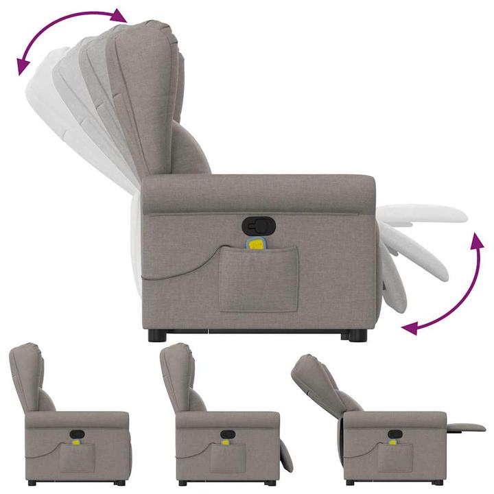 Image du produit vidaXL Massagesessel mit Aufstehhilfe