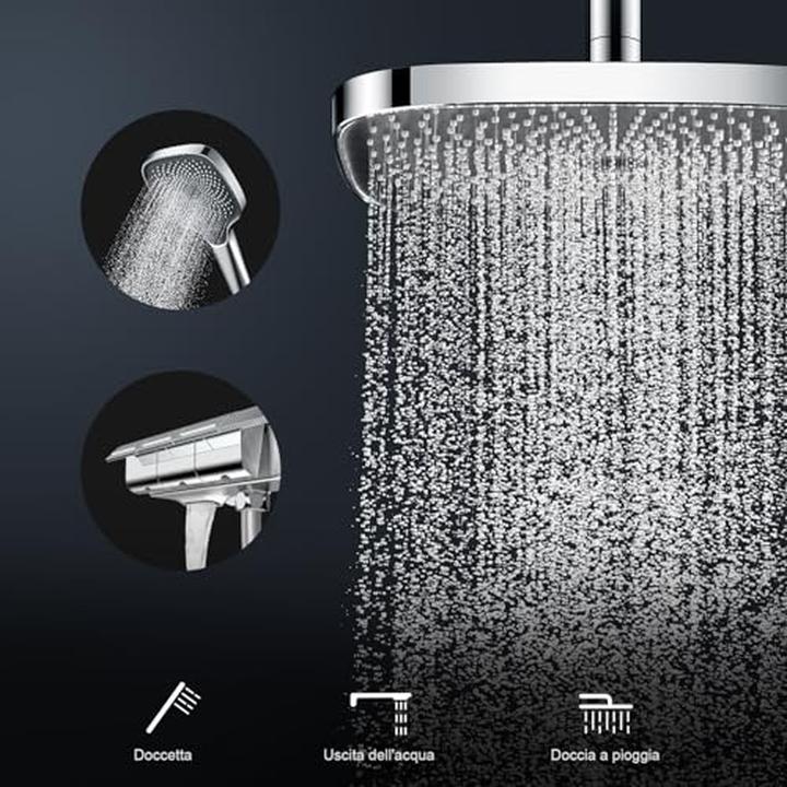 Actual product image Emke Thermostatic Shower Column