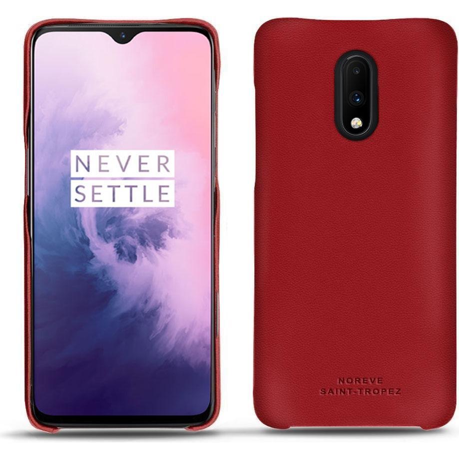 Noreve Lederschutzhülle (OnePlus 7), Smartphone Hülle, Rot