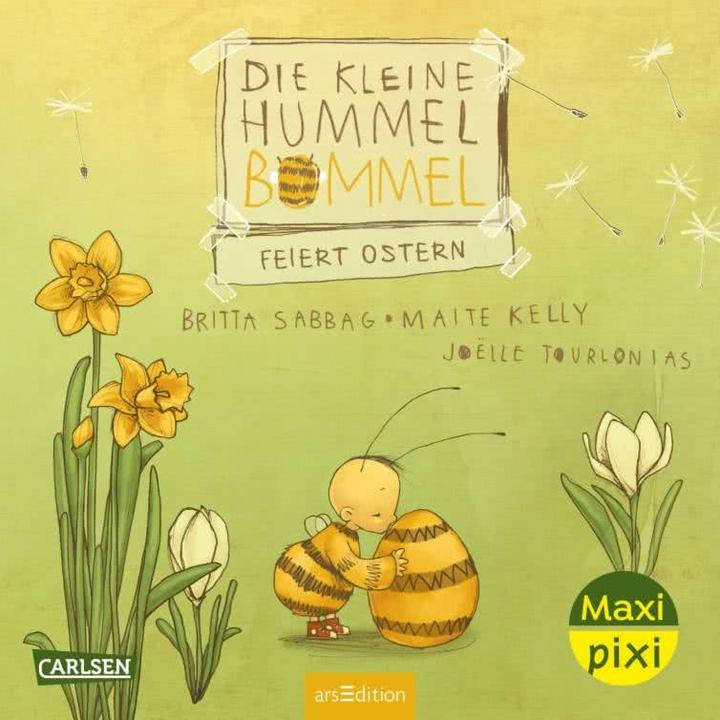 Immagine prodotto Maxi Pixi 437: Die kleine Hummel Bommel feiert Ostern (437) (Tedesco, Britta Sabbag, Maite Kelly, 2024)
