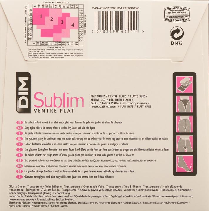 Immagine prodotto DIM Sublim Ventre Plat (15 DEN, 34 - 36)