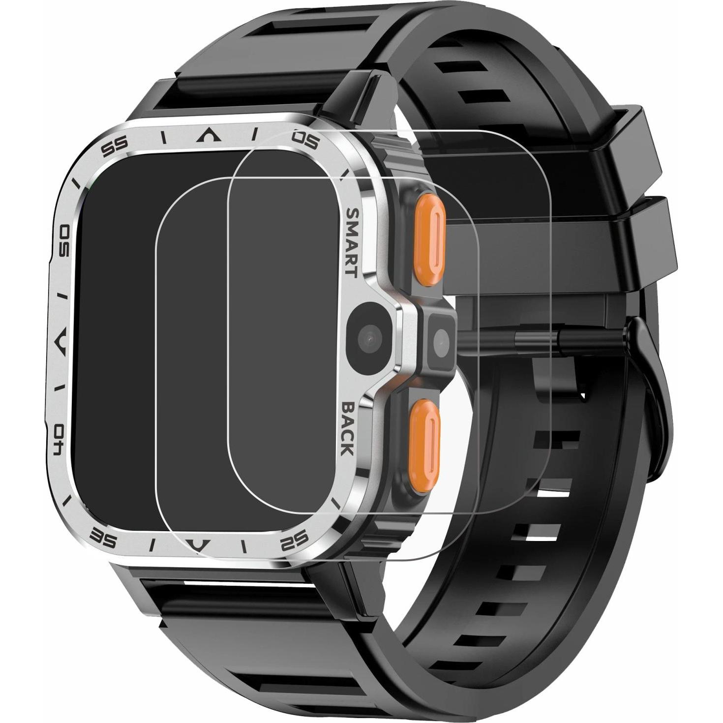 Thumbnail - ScreenLeaf Schutzfolie nachhaltiger Displayschutz Display Schutz Folie Klar Transparent, Smartwatch Schutzfolie, Transpa...