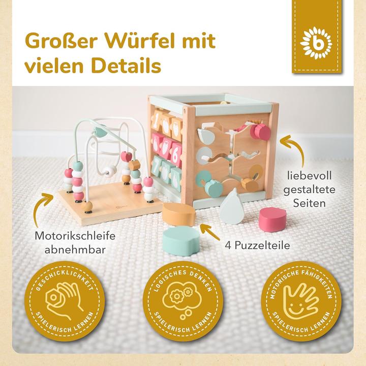 Image du produit Bieco Motorikwürfel Berry