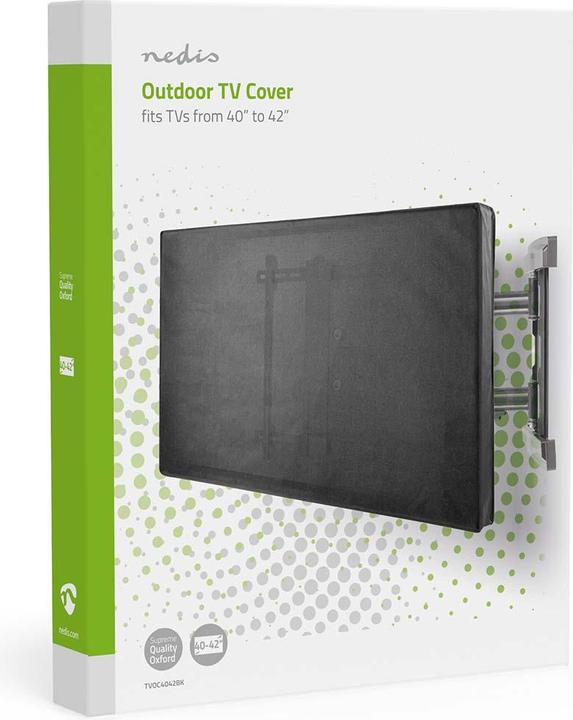Produktbild Nedis Outdoor TV Screen Cover Screen Size: 40 - 42 " Hook and Loop Closing / Remote Control Holder / (42")