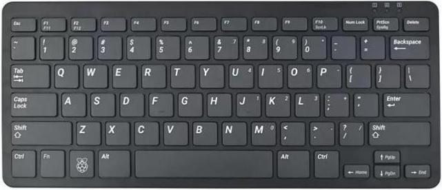 Produktbild Raspberry Pi SC0197 - Schwarz, Grau QWERTY (US) Tastatur (US, Kabelgebunden)