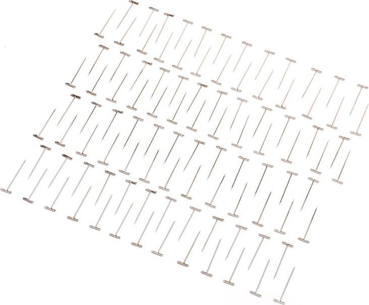 Image du produit Du-Bro Pins en T nickelées 0,9 x 32mm (100 pcs)