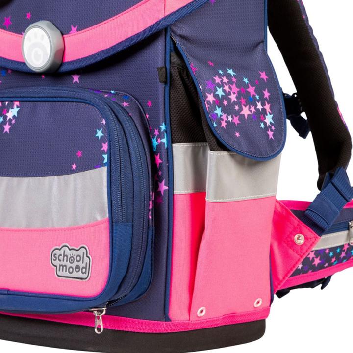 Immagine prodotto School-Mood Set di zaini per la scuola Timeless Pro da 7 pezzi (23.50 l)