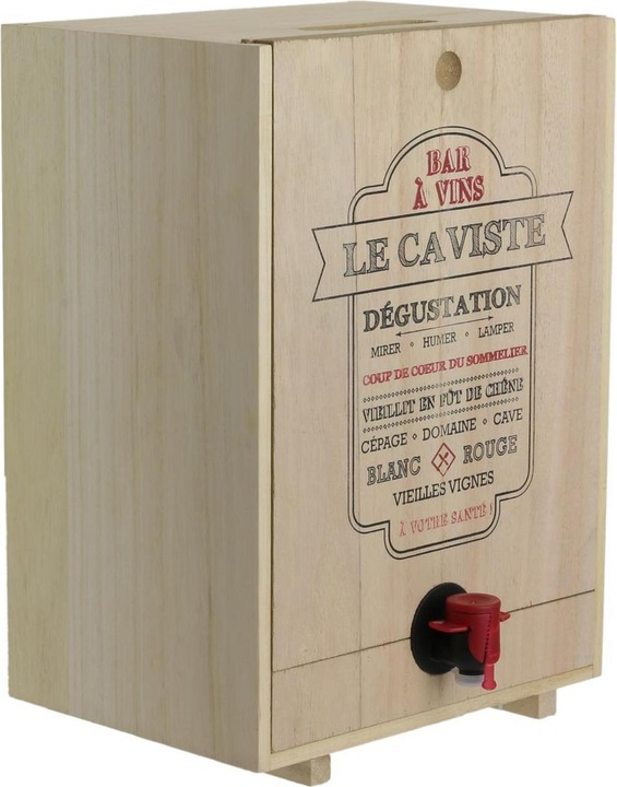 Actual product image Cook Concept wooden wine dispenser 5l, 2-fold assorted
