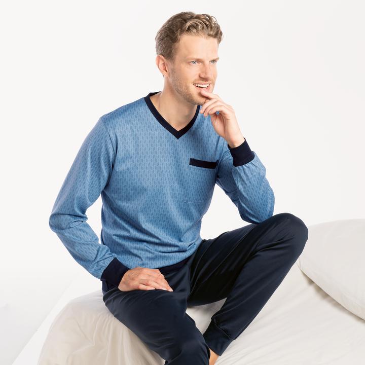 Produktbild ISA Bodywear Pyjama Baumwolle (XXL)