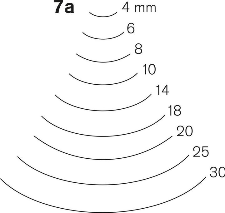 Immagine prodotto Ferro da scultore forma offset (25 mm)