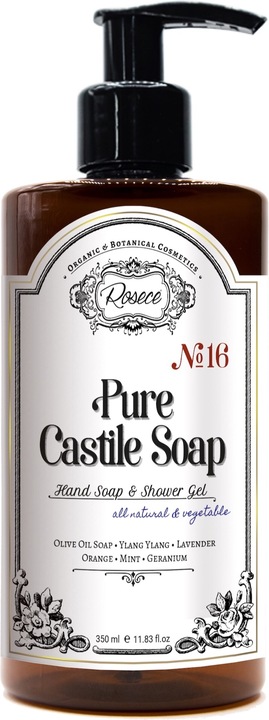 Produktbild Rosece Flüssige Kastilienseife / Handseife & Duschgel