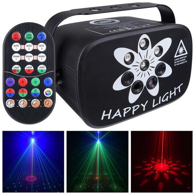 Actual product image No Name LIGHT4ME PARTY LIGHT 1 LED effect disco lighting