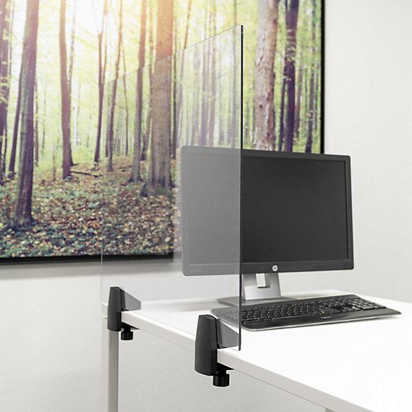 Produktbild smiT Tischtrennwand für Einzelarbeitsplatz