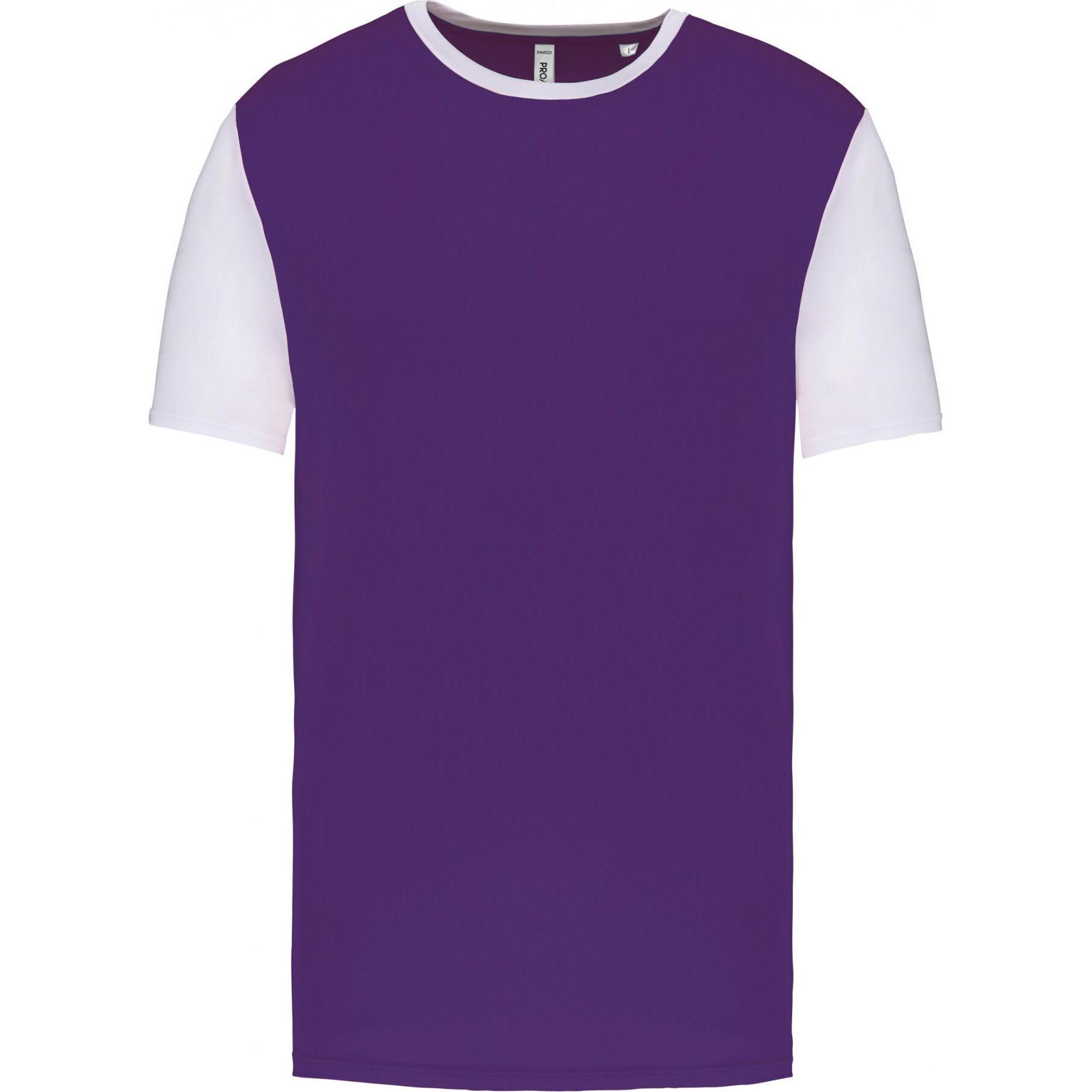 Proact, Herren, Sportshirt, Zweifarbiges Trikot (XL), Violett, XL
