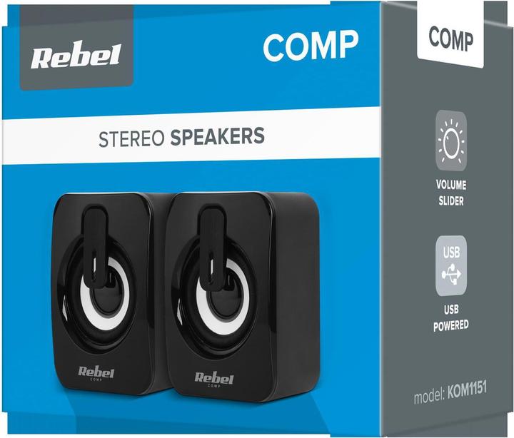 Produktbild Rebel 2.0 CS-15 computer speakers