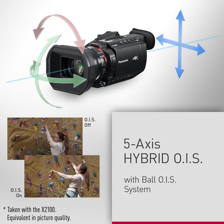 Image du produit Panasonic HC-X1600E (8.29 Mpx, 50p, 24 x)