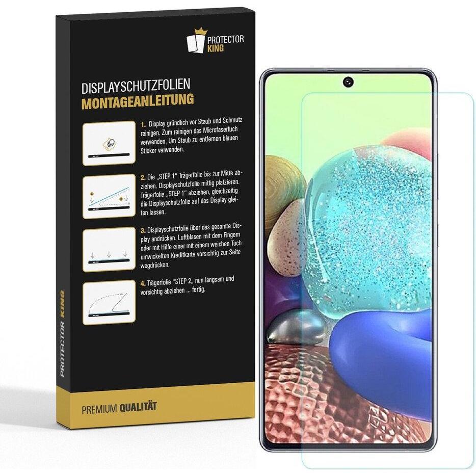 Thumbnail - Protectorking 6x Premium Displayschutzfolie 3D KLAR (6 Stück, Samsung Galaxy A71), Smartphone Schutzfolie, Transparent