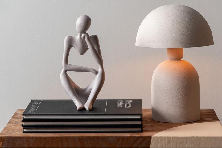 Actual product image present time polyresin statue wondering