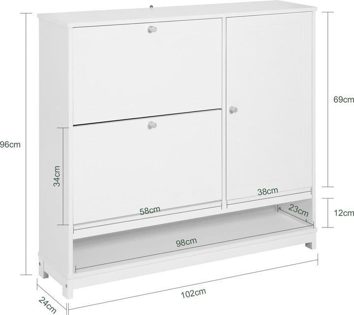 Immagine prodotto SoBuy Stanley (103 x 96 x 24 cm)