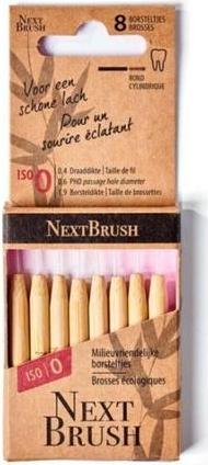 Immagine prodotto Next Brush Nextbrush Scovolini Interdentali in Bambù Iso 0 8 Pezzi (8 x)