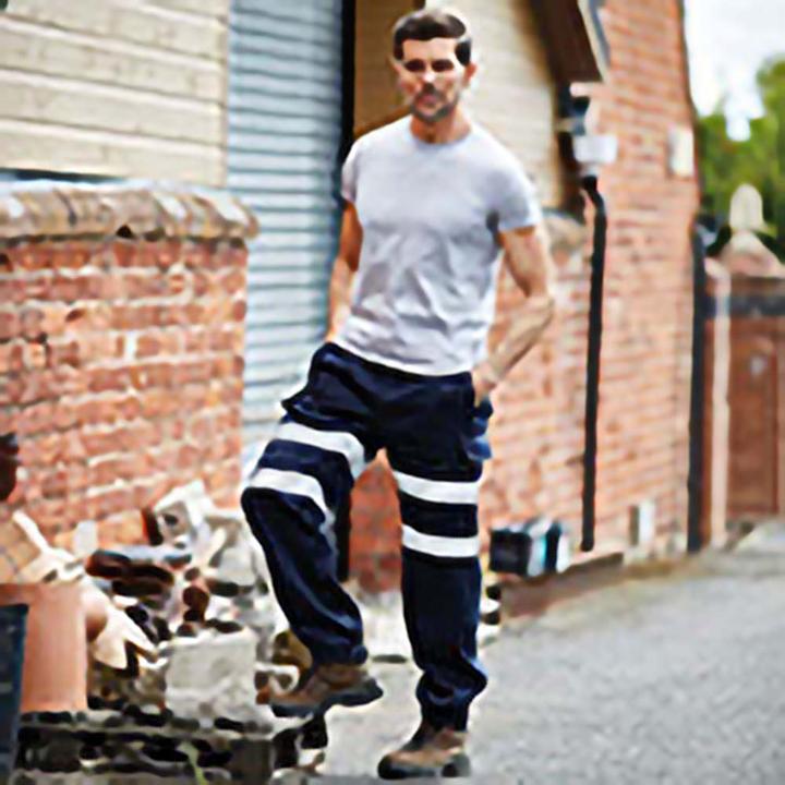Produktbild Yoko Hi Vis Reflekt Work Jogging Hose (L, L)