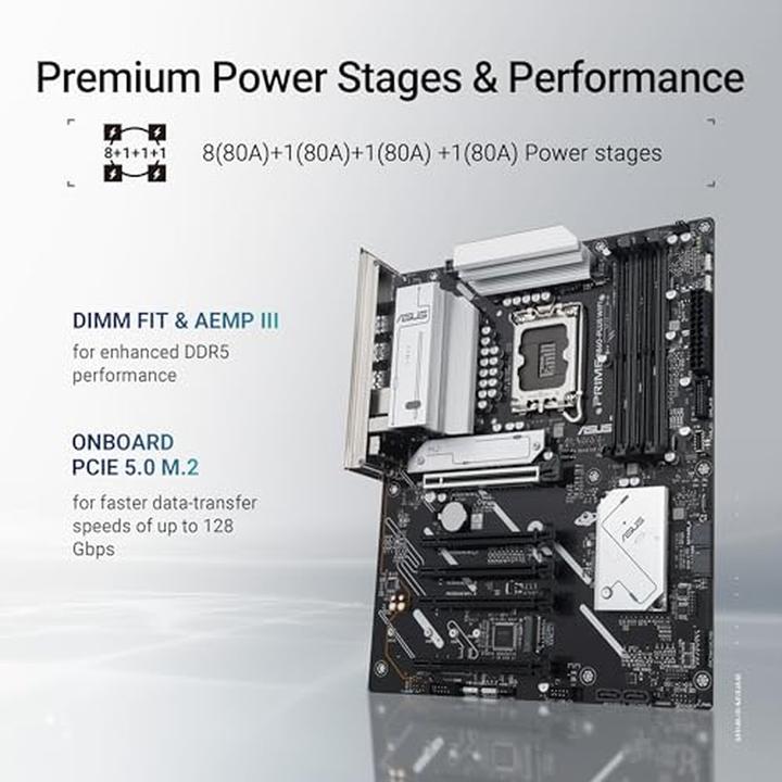 Produktbild ASUS PRIME B860-PLUS WIFI (LGA 1851, Intel B860, ATX)