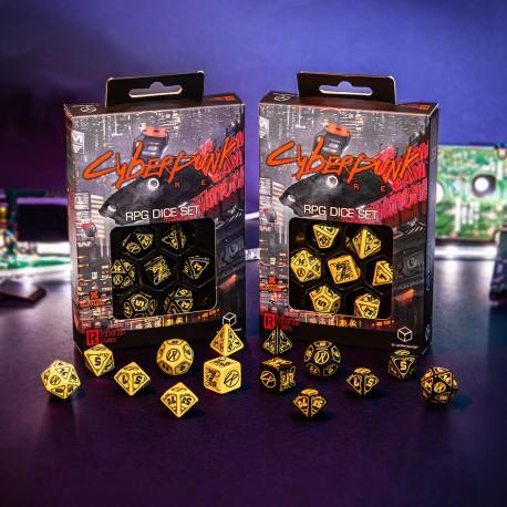 Produktbild Q Workshop SCPU58 - Cyberpunk Rot Würfelset: Danger Zone