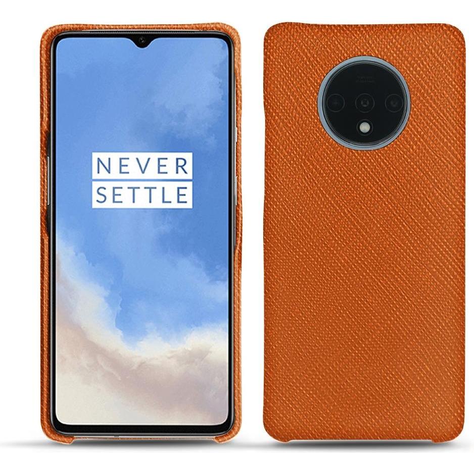 Thumbnail - Noreve Lederschutzhülle (OnePlus 7T), Smartphone Hülle, Orange