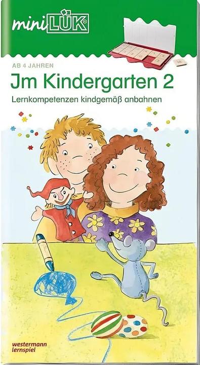 Actual product image miniLÜK. Im Kindergarten 2 (German, Michael Junga, 2013)