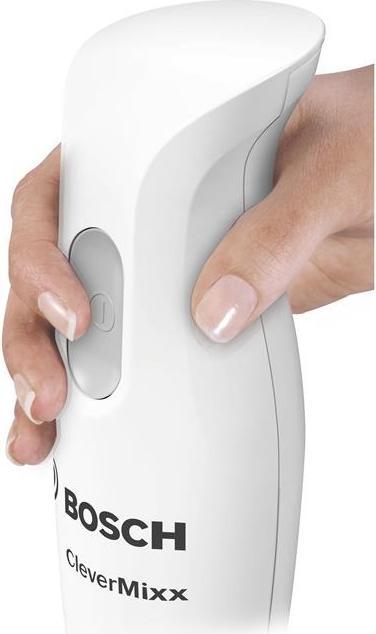 Image du produit Bosch Hausgeräte Blender manuel MSM26130 CleverMixx 600 W, Nombre de vitesses 1, Blanc/Gris