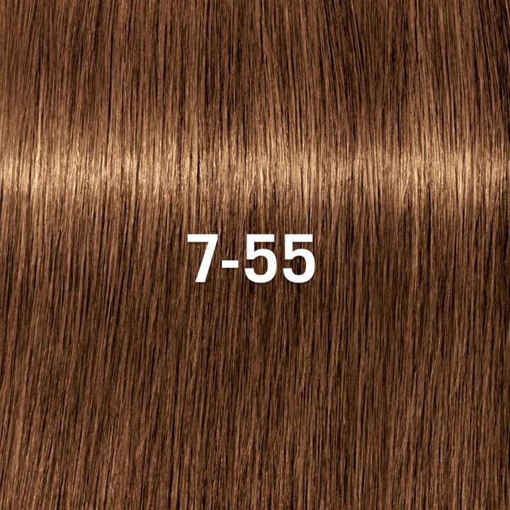 Produktbild Schwarzkopf Igora Vibrance 7-55 Mittelblond Gold Extra 60 ml (7-55 Mittelblond Gold Extra)