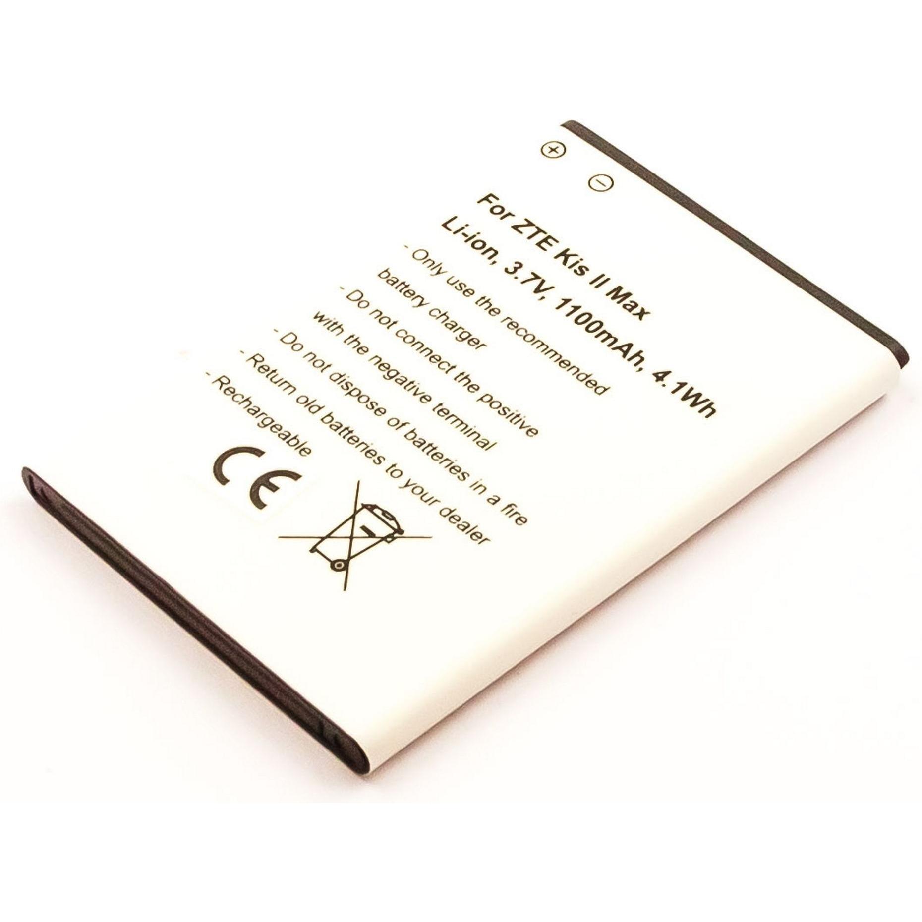 AGI 37417 - Batteria/Batteria - ZTE - Nero - Bianco - Ioni di litio (Li-Ion) - 1100 mAh -, Batteria smartphone