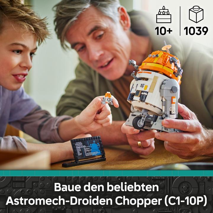Image du produit LEGO Droïde astromécano Chopper (C1-10P) (75416, LEGO Star Wars)