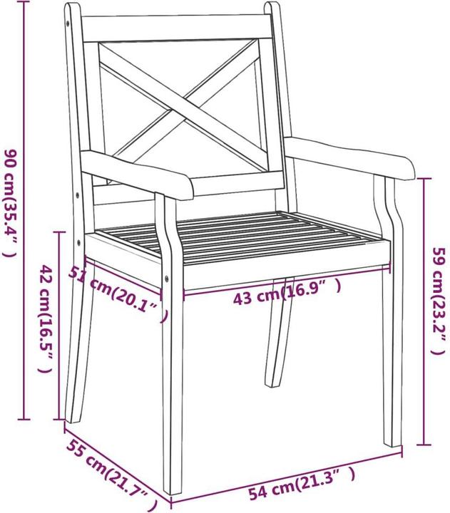 Produktbild vidaXL Duffy
