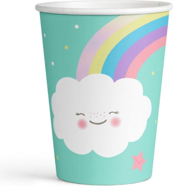 Amscan Rainbow & Cloud (8x)